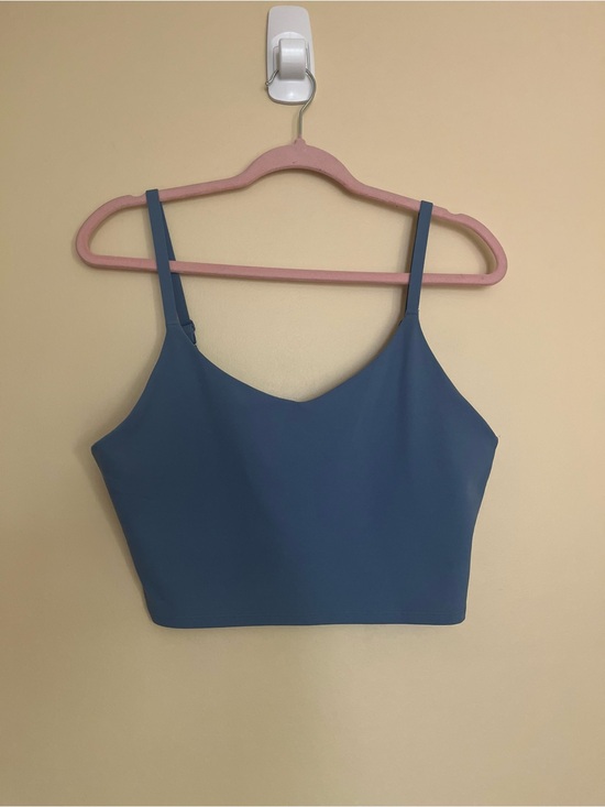 Athleta Tops - Athleta Cropped Tank Top Blue Size L
